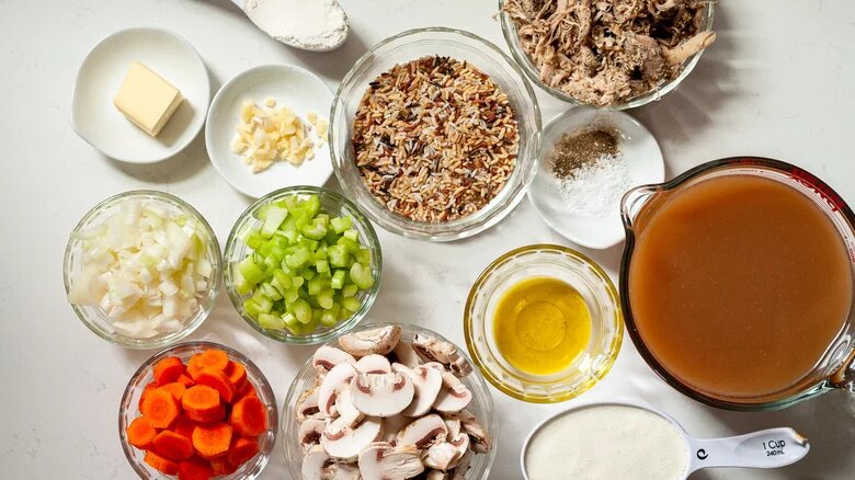 рецепт сливочного супа с курицей,